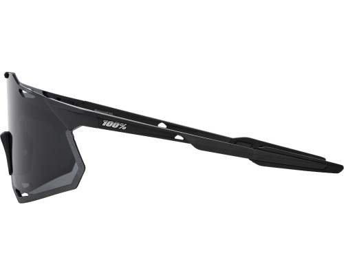 100% Hypercraft XS Sunglasses Matte Black (Smoke Lens)