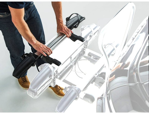 Yakima JustClick+1 Add-On Bike Carrier Accessory Silver/Black