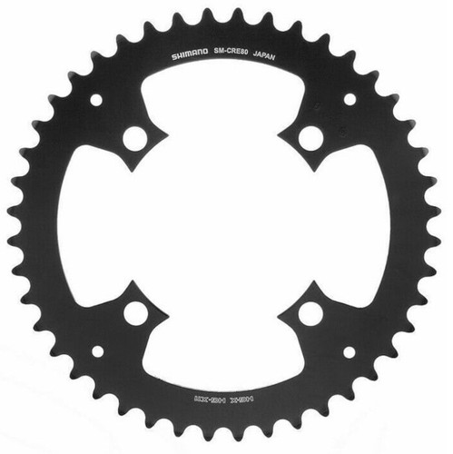 Shimano STEPS SM-CRE80/SM-CRE80-B 44T Chainring (Chainring Only) Black