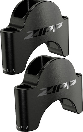 Zipp Vuka AeroBar Clip Riser Kit 25mm w/Bolts Bead Blast Black