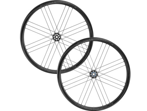 Campagnolo Bora WTO 33 Disc Brake Carbon Clincher Dark Wheelset - Campagnolo