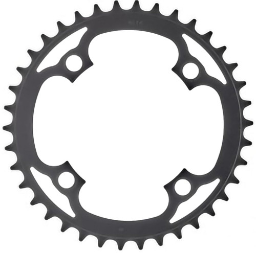 Truvativ 104BCD 38T 4-Bolt Single Speed Alloy MTB Chainring Blast Black