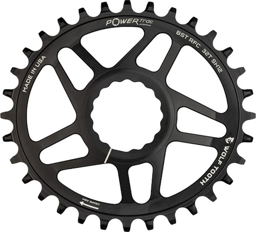 Wolf Tooth RaceFaceCinch DirectMount Boost Shimano 12sp Chainring Black