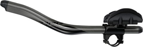 Zipp Vuka Evo70 Carbon AeroBar Extensions w/Above Mount Clip Carbon Black/Gloss Black