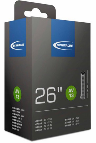 Schwalbe 26 x 1.5/2.4" 40mm Schrader Valve MTB Tube