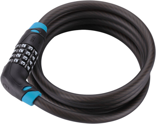 BBB CodeSafe 10x1500mm Coil Cable Combination Lock
