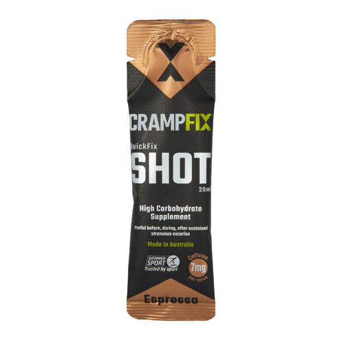 Fixx Nutrition CrampFix QuickFix Shot Sachet Espresso 20mL