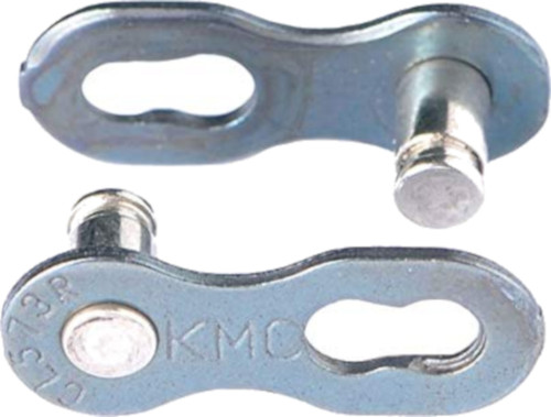 KMC Missing Link 8R Reusable Chain Connector (Pair) Silver