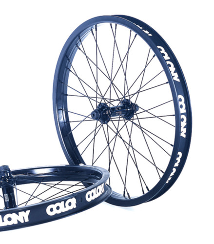 Colony Pintour Front Wheel (Pintour Pinned Rim & Wasp Hub) Black/Black