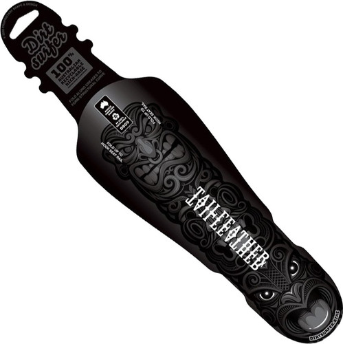 Dirtsurfer Mudguard Tailfeather Road/Gravel Tiki Black