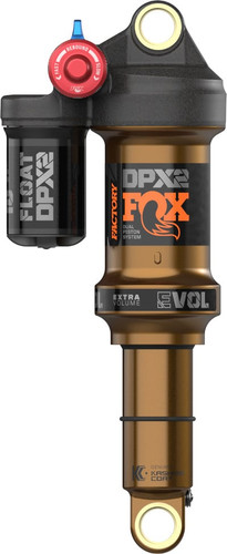 Fox Float DPX2 Factory 200x57mm (7.875x2.25") 3 Pos-Adj Shock 2022 Black/Orange