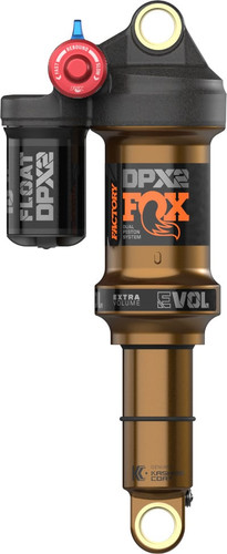 Fox Float DPX2 Factory 191x51mm (7.5x2") 3 Pos-Adj Shock 2022 Black/Orange