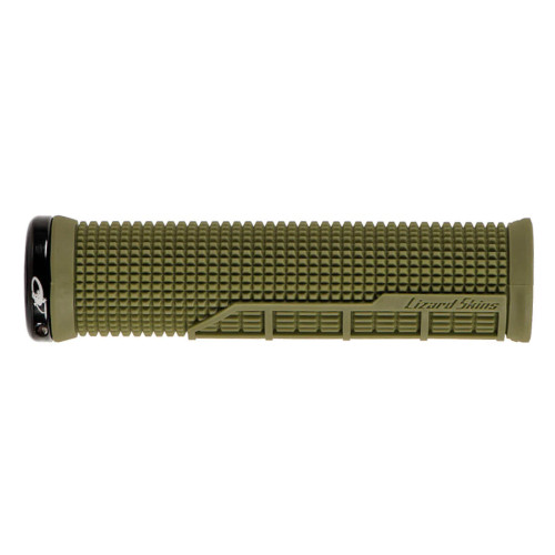 Lizard Skins Machine Lock-On Olive Green Grips