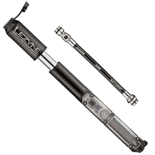Lezyne 120psi Digital Pressure Drive Hand Pump Black Small