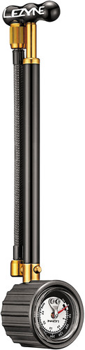Lezyne Shock Drive 400 PSI Shock Pump Black/Gold
