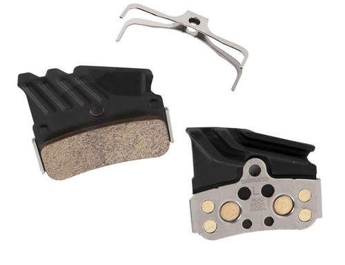 Shimano M9120 N04C Metal Brake Pads w/Fin And Spring