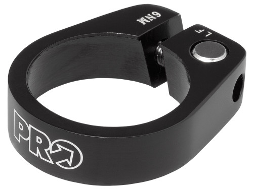 PRO Alloy SeatPost Clamp 31.8mm Black