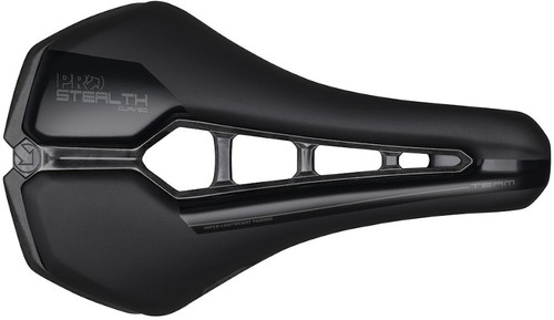 PRO Stealth Curved 142mm Carbon Rail Saddle Black