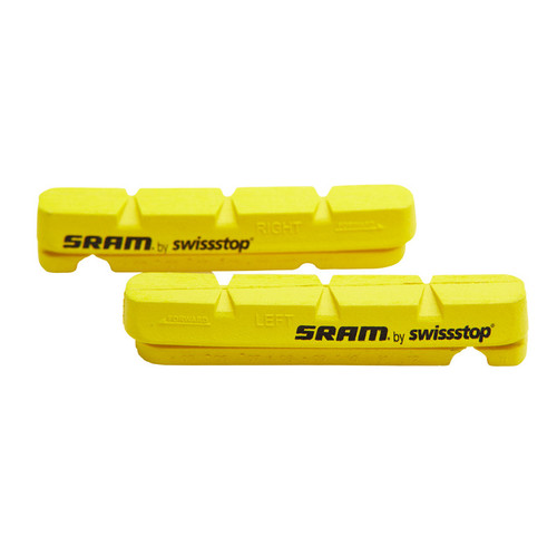 SRAM Road Brake Pad Inserts for Carbon Rims Yellow