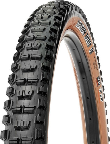 Maxxis Minion DHR II WT EXO 60 TPI 29 x 2.6 TR Folding Tyre Tan Sidewall