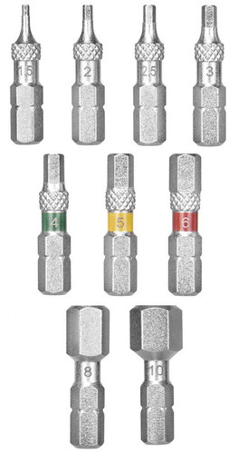 Topeak Allen BitKit 9 Piece Set