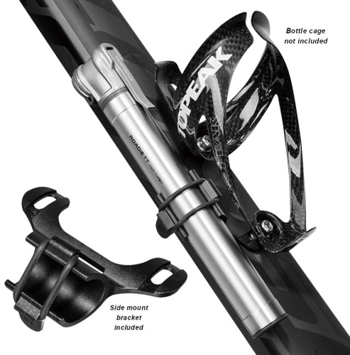 Topeak Roadie TT Twin Turbo 160psi Pump Silver