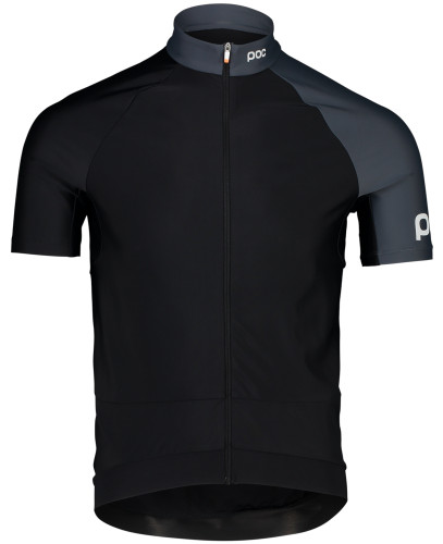 POC Essential Road Midweight SS Jersey Black/Grey 2022