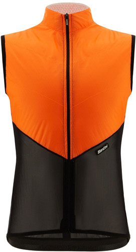 Santini SMS Redux Lite Wind Vest Fluro Orange