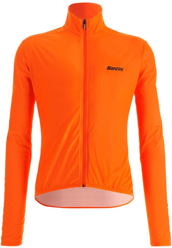 Santini SMS Nebula Windbreaker Jacket Fluro Orange