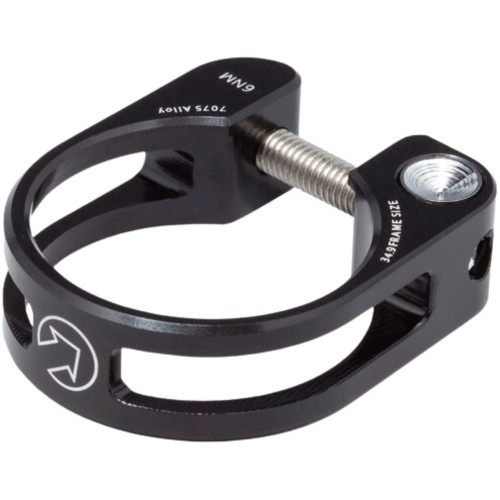 PRO Performance Black Alloy Seatpost Clamp 28.6mm