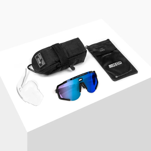 Scicon Aeroscope Multimirror Blue /Cryst Gloss Sunglasses XL