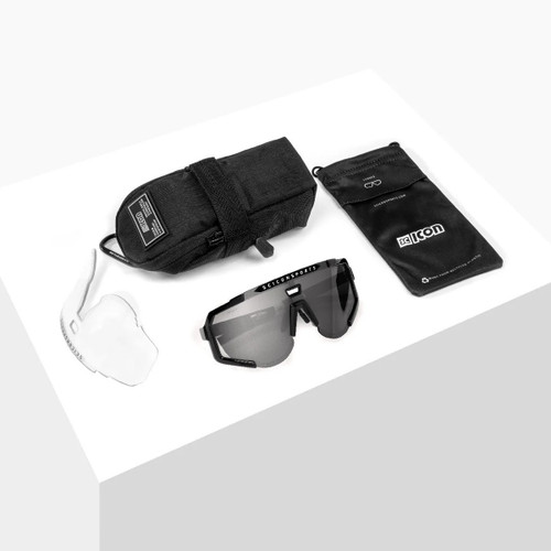 Scicon Aeroscope Multimirror Silver/Wht Gloss Sunglasses XL