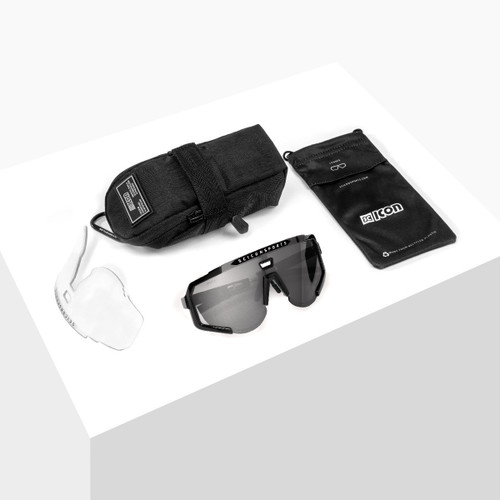 Scicon Aeroscope Multimirror Slvr/Black Gloss Sunglasses XL