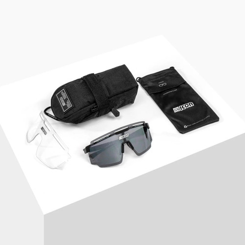 Scicon Aerowatt Multimirror Silver Lens/Blk Gloss Sunglasses