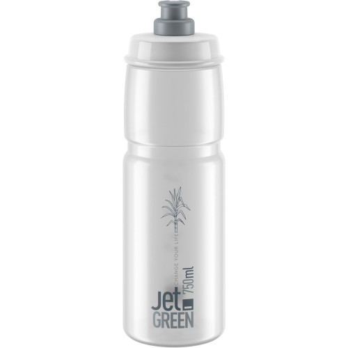 Elite Jet Green Bottle Clear Grey Logo 750ml