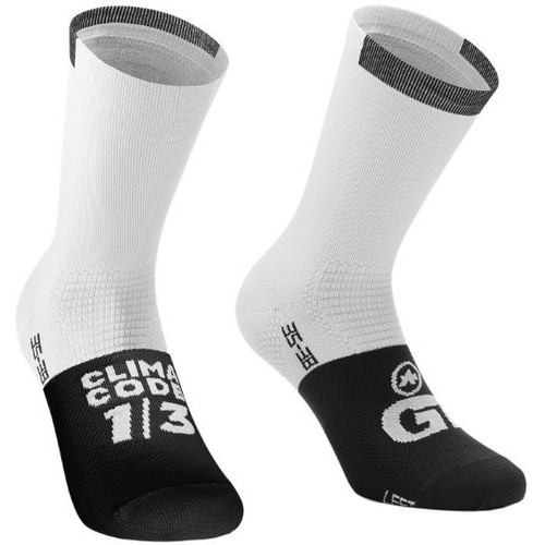 Assos GT C2 Holy White Socks