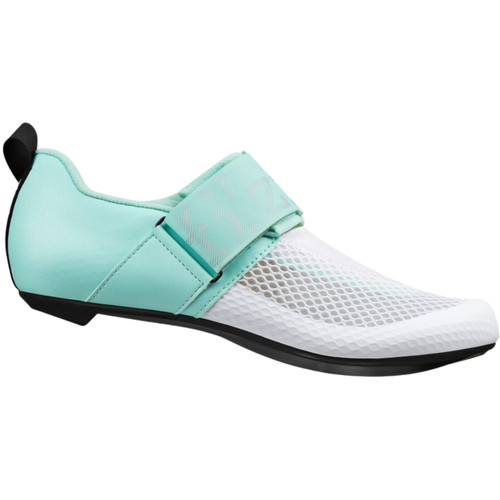 Fizik Transiro Hydra White/Aqua Triathlon Shoes