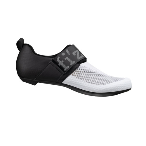 Fizik Transiro Infinito R1 Knit Tri Shoe Black White