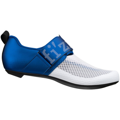 Fizik Transiro Hydra White/Blue Triathlon Shoes