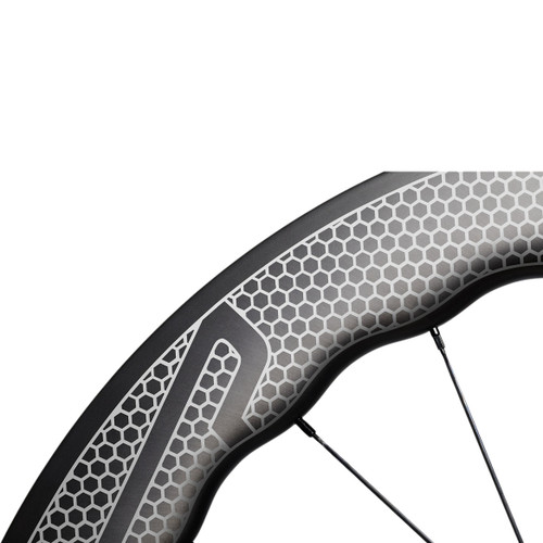 Princeton WAKE Disc Br White Ind Blk Decal Front Wheel Princeton WAKE Disc Br White Ind Blk Decal Front Wheel