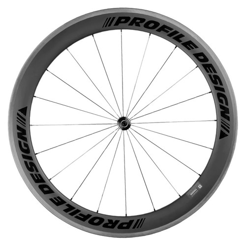 Profile Design 58 TwentyFour V2 Full Carbon Clincher Front Road Wheel