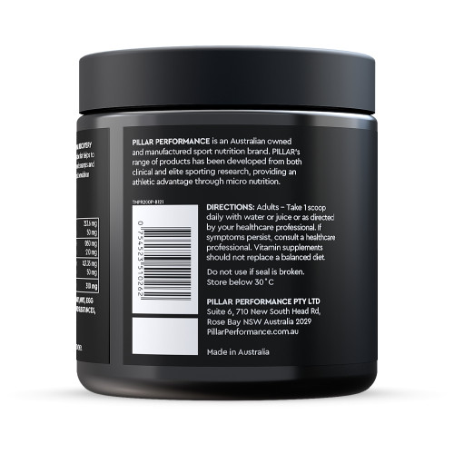 PILLAR Performance Triple Magnesium Recovery Powder Pine/Coco 200g Jar