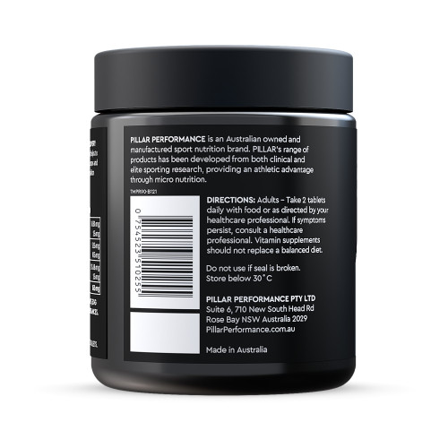 PILLAR Performance Triple Magnesium Recovery 90 Tablets