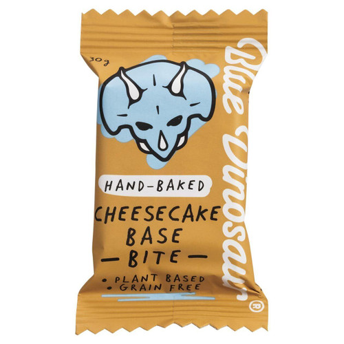 Blue Dinosaur Hand-Baked Bite Cheesecake