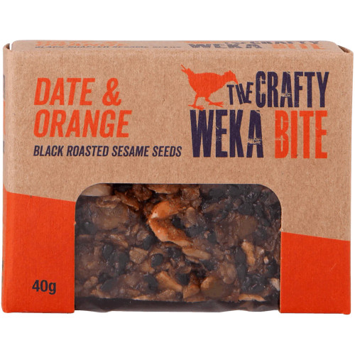 The Crafty Weka Bite Date & Orange 40g