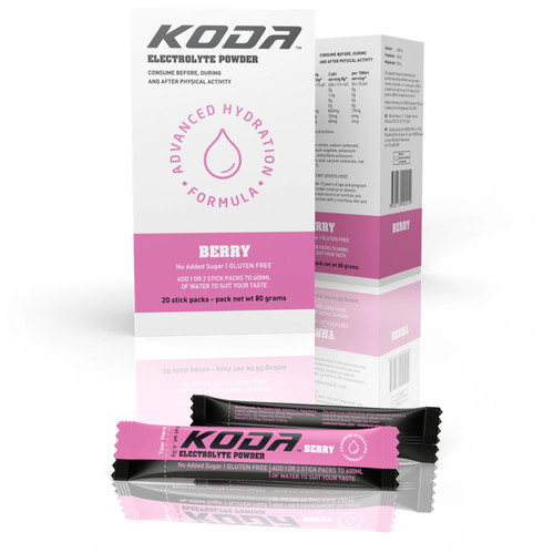 Koda Berry Electrolyte Sticks 20 Pack