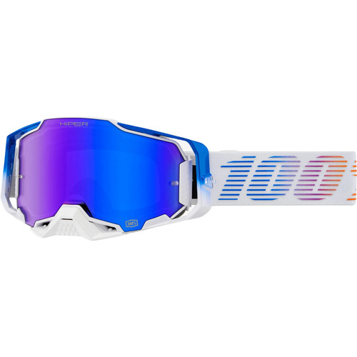 100% Armega Neo HiPER Blue Goggle