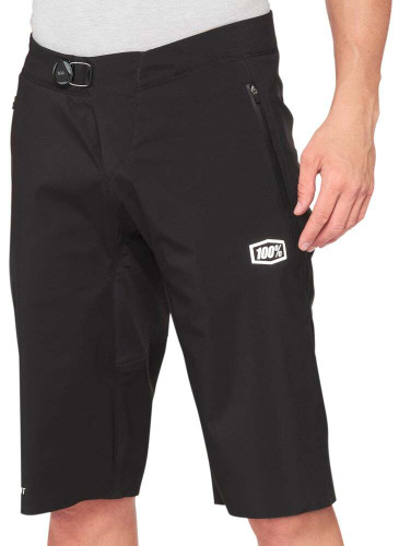 100% Hydromatic Waterproof MTB Shorts Black