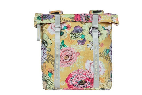 Basil Bloom Field Double Pannier Bag 28-35L Yellow