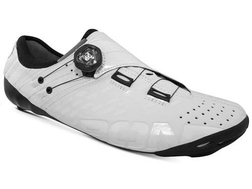 Bont Helix Road Shoe - White/Shiny White 42.5